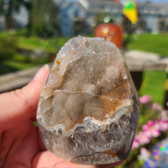 Unique Sugar Glitter Baby Uruguay Cutbase Amethys Crystal Home Decor Gifts - Picture 3 of 5